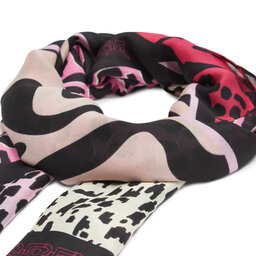 

Шарф Liu Jo Stola Funky Animalie 2A4034 T0300 Viva Magenta 81750, Рожевий