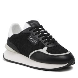 TWINSET Sneakersy TWINSET 231TCP040 Nero 00006