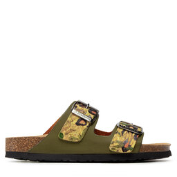 

Шльопанці Dr. Brinkmann 700159-07 Khaki/Kork, Кольоровий