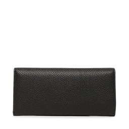

Великий жіночий гаманець Tommy Hilfiger Th Emblem Large Flap Wallet AW0AW14221 BDS, Чорний