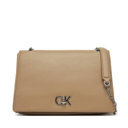 Calvin Klein Soma Calvin Klein Ck Medium Conv Chain Bag K60K612810 Bēšs