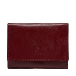 Semi Line Cartera grande para hombre Semi Line P8263-2 Guinda/burdeos