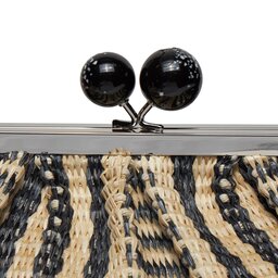 

Сумка Weekend Max Mara Locri 2415511125 Nero/Latte 001, Чорний