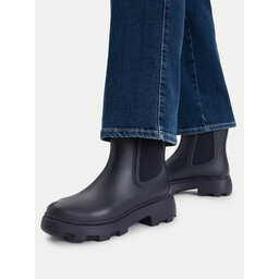 Tommy Hilfiger Gummistiefel Tommy Hilfiger Flag Cleated FW0FW09387 Dunkelblau