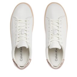 

Снікерcи Calvin Klein Cupsole Lace Up Pearl HW0HW01897 White/Crystal Gray 02Z, Білий