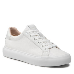 Calvin Klein Sneakers Calvin Klein Vulc Lace Up HW0HW00797 White Mono Mix 0LE
