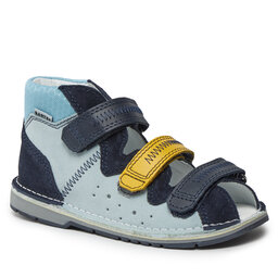 Bartek Sandalen Bartek 165261 11 Jasny Szary/Ocean/Żółty