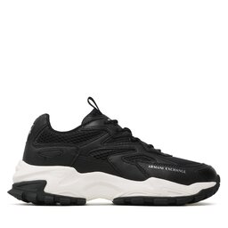 

Снікерcи Armani Exchange XUX159 XV642 N814 Black/Off White, Чорний