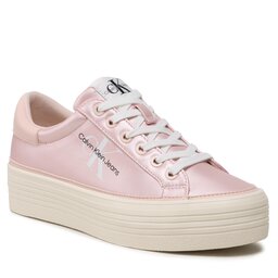 Calvin Klein Jeans Sneakers Calvin Klein Jeans Vulc Flatrorm Laceup Ny Pearl Wn YW0YW01037 Pearlized Peach Blush TLL