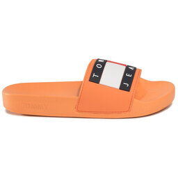 

Шльопанці Tommy Jeans Flag Pool Slide EN0EN00474 Melon Orange SC1, Оранжевий