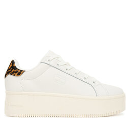 Tommy Jeans Снікерcи Tommy Jeans Tjw Flatform Leopard Sneaker EN0EN02930 Білий
