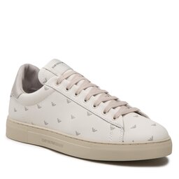 

Снікерcи Emporio Armani X4X565 XM992 S137 Off White/Silver, Білий