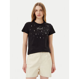 KARL LAGERFELD KARL LAGERFELD T-Shirt A2W17120 Μαύρο Regular Fit