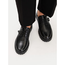 Tamaris Oxford Schuhe Tamaris 1-23351-47 Schwarz