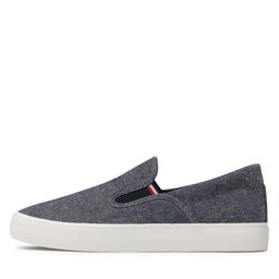 

Кросівки Tommy Hilfiger Th Hi Vulc Core Low Slip On FM0FM04734 Desert Sky DW5, Cиній