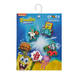 Crocs Accesorii pentru pantofi Crocs Jibbitz Spongebob 5pck 10010012 Colorat