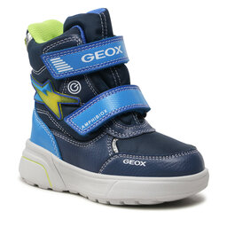 Geox Stiefel Geox J Sveggen B. B Abx C J267UC 0FUFE C0693 M Navy/Lt Blue