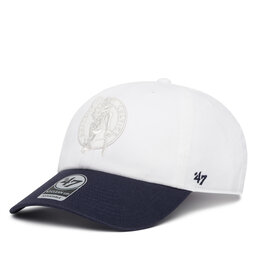 47 Brand Șapcă 47 Brand NBA Boston Celtics '47 x Tommy Hilfiger Courtside '47 Clean Up THCCU172GWL Alb