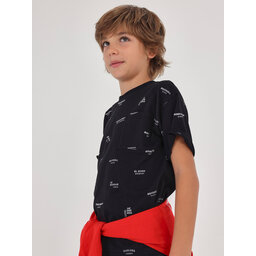 Mayoral Mayoral T-Shirt 6085 Μαύρο