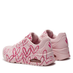 

Снікерcи Skechers Uno Spread The Love 155507/LTPK Lt.Pink, Рожевий