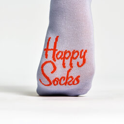 

Високі шкарпетки unisex Happy Socks SRS01-5000 Фіолетовий