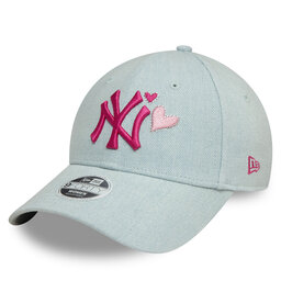 New Era Gorra con visera New Era New York Yankees Denim Icon 9Forty 60595356 Celeste