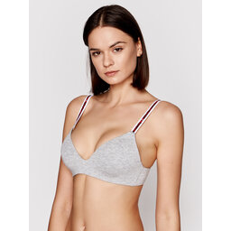 Tommy Hilfiger Tommy Hilfiger Varrásmentes melltartó Lighty Lined UW0UW02413 Szürke