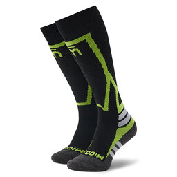 Mico Κάλτσες για σκι Mico Warm Control CA02600 Nero/Giallo Fluo 160