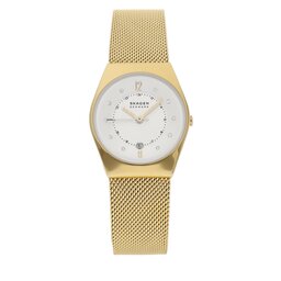 Skagen Zegarek Skagen Grenen Lille Box Set SKW1152SET Gold/Silver