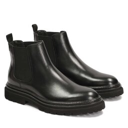 Kazar Kotníková obuv s elastickým prvkem Kazar Boril 85088-01-00 Black