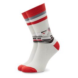 Stereo Socks Skarpety wysokie unisex Stereo Socks Incensed Kill Biały