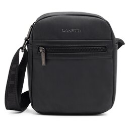 Lanetti Kleine Umhängetasche Lanetti LAN-J-004-004R Schwarz