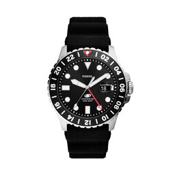 Fossil Orologio Fossil Blue GMT FS6036 Black/Black