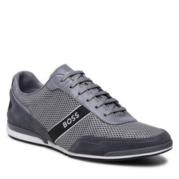Boss Sneakers Boss Saturn 50493233 10249971 01 Open Grey 060