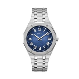 Guess Klocka Guess Asset GW0575G4 Silver/Blue