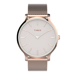 Timex Ročna ura Timex Transcend™ TW2T73900 Rose Gold