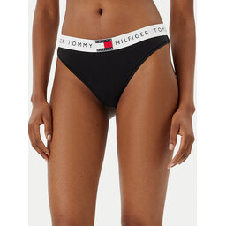 Tommy Hilfiger Tommy Hilfiger Стрінги UW0UW06039 Чорний