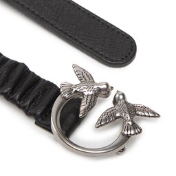 

Жіночий ремінь Pinko Love Ruffle H2 Belt . 20222 PLT01 1H212S.Y87E Black Z99O, Чорний