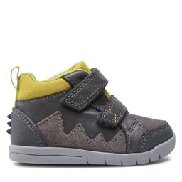 

Черевики Clarks Rex Park T 261626427 Grey Leather, Сірий
