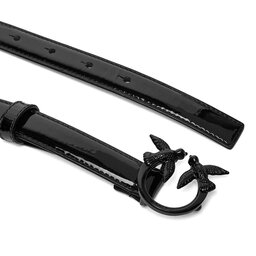 

Жіночий ремінь Pinko Love Berry H2 Belt PE 24 PLT01 100143 A1JD Black Z99B, Чорний