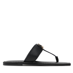 

В'єтнамки Tommy Hilfiger Th Hardware Leather Flat Mule FW0FW06544 Black BDS, Чорний