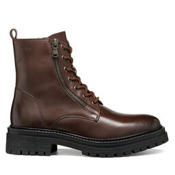 Geox Schnürstiefeletten Geox D Iridea D16HRF 00039 C6013 Dunkelrot