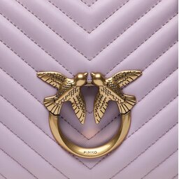 

Сумка Pinko Love Click Classic 100063 A0GK Iris/Antique Gold Y13Q, Фіолетовий