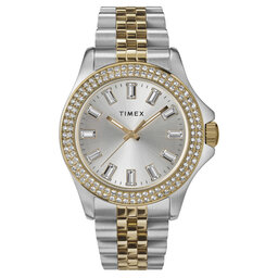 Timex Ročna ura Timex TW2V80100 Two-Tone