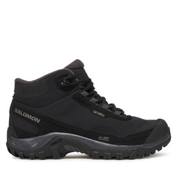 Salomon Bakancs Salomon Shelter Waterproof L47855000 Fekete