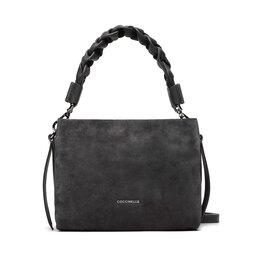 Coccinelle Geantă Coccinelle P6P Boheme Suede Bimaterial E1 P6P 58 01 01 Grai Ardesia/Ardesia Y66