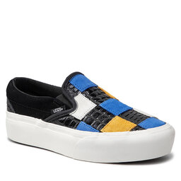 Vans Sneakers aus Stoff Vans Classic Slip-On P VN0A3JEZ1L21 (Croc Suede Check)Mlt/Blk