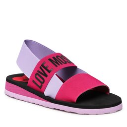 LOVE MOSCHINO Сандали LOVE MOSCHINO JA16033G0GJN460A Fuxia/Lilla