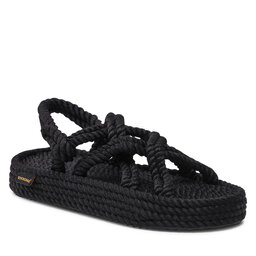 Bohonomad Sandaler Bohonomad Bodrum Platform Sandal BOD.0020.PRS Black