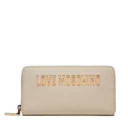 LOVE MOSCHINO Velká dámská peněženka LOVE MOSCHINO JC5611PP1LKD0110 Écru